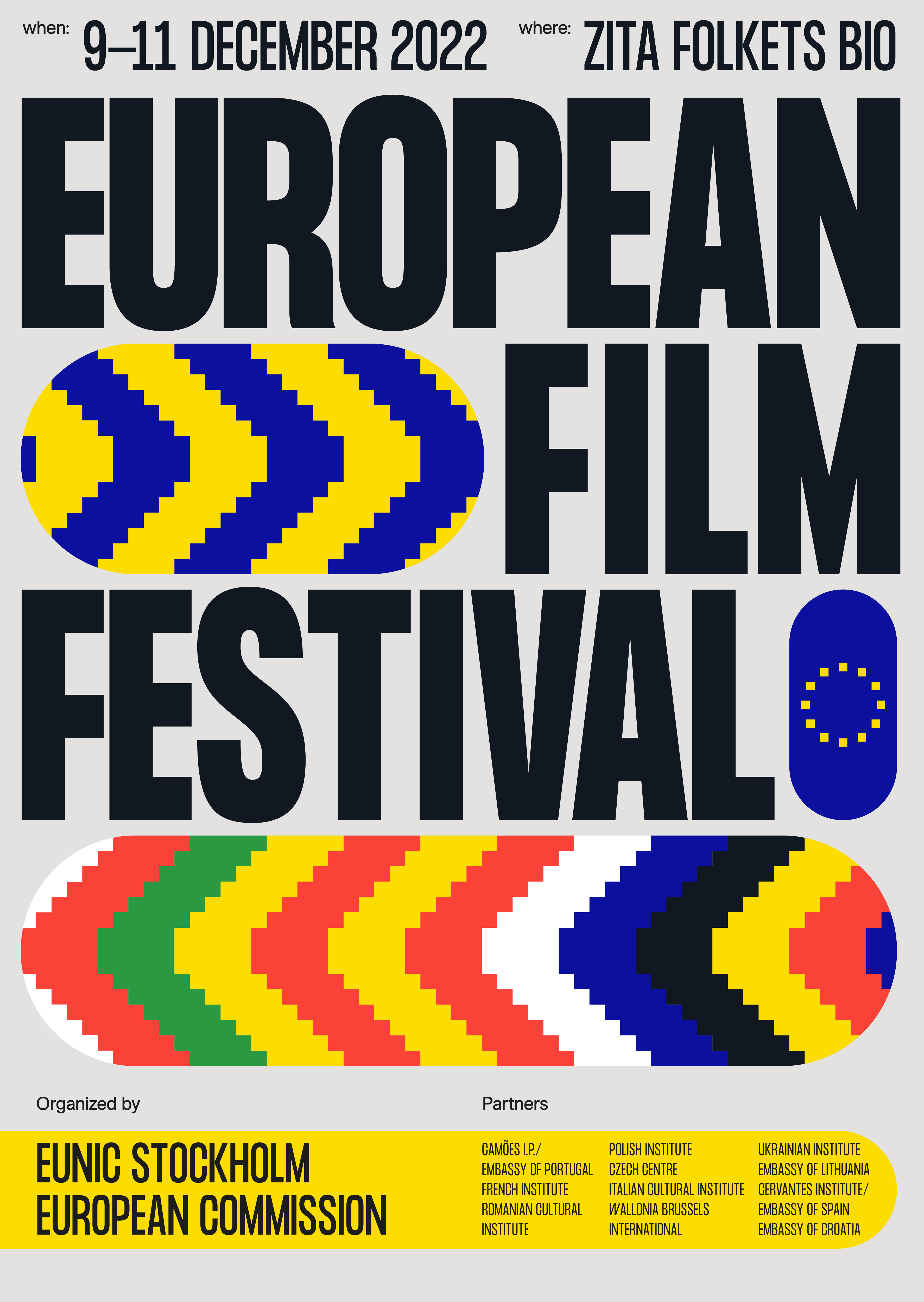 Poster Europeiska Filmfestivalen