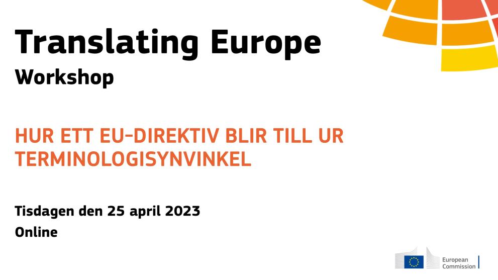 Translating Europe 2023